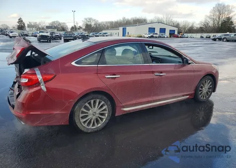 2015 Hyundai Sonata Sport z USA, uszkodzony, nr VIN 5NPE34AF0FH097476